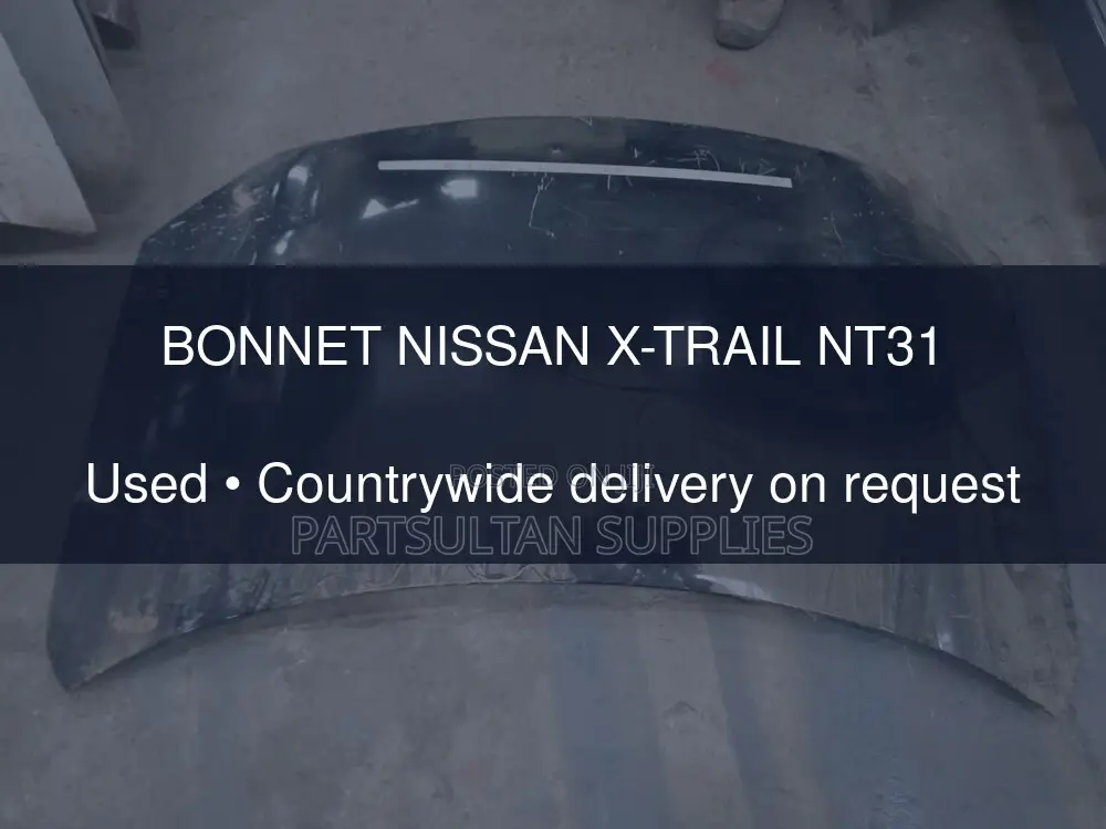 Bonnet Nissan X-Trail Nt31