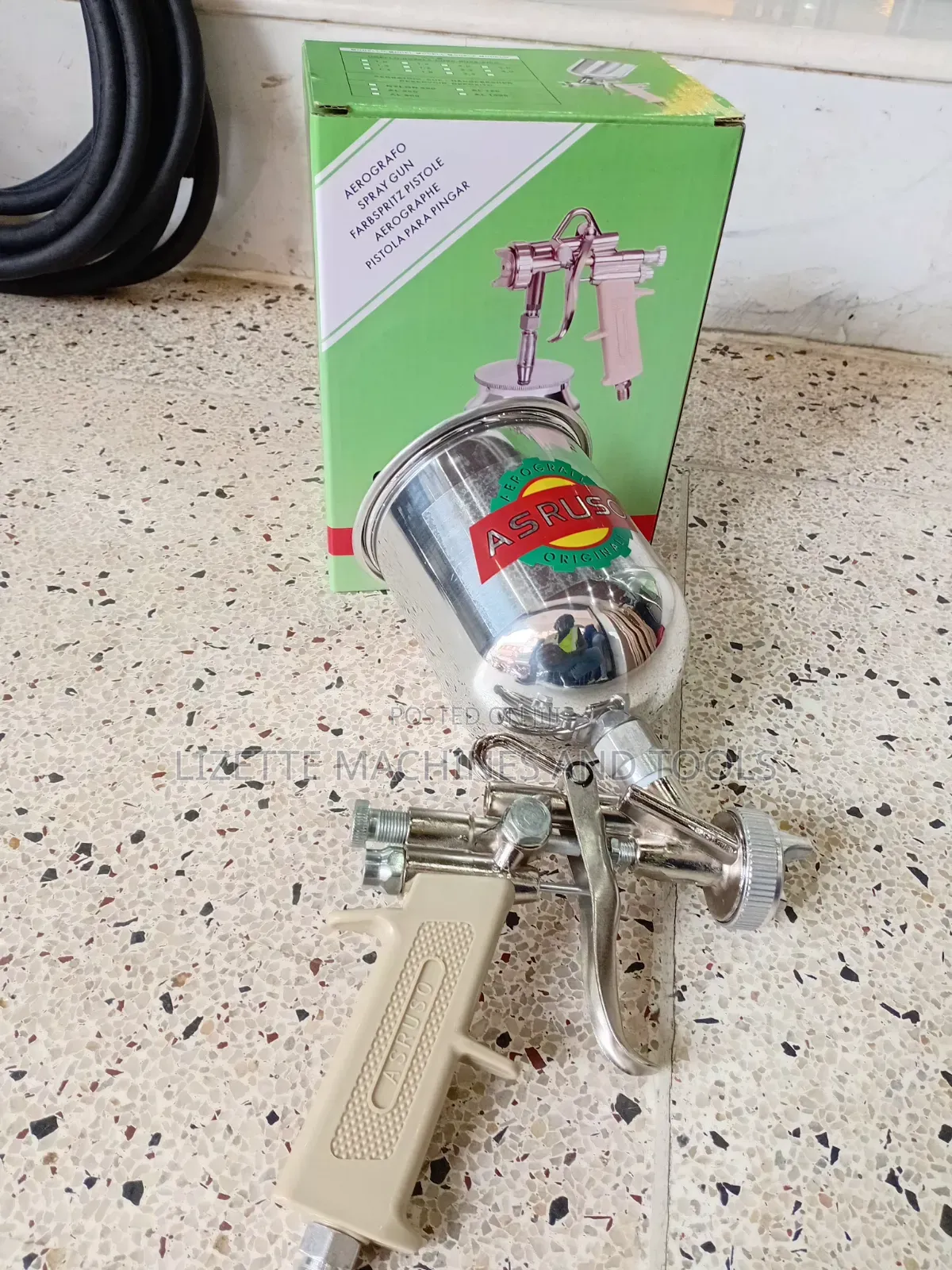 Metallic Pneumatic Spray Gun