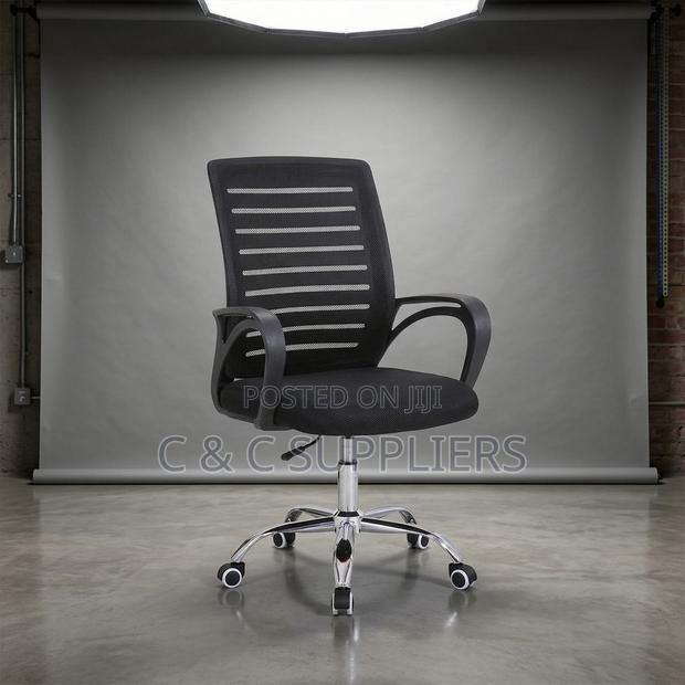 Swivel Mesh Ergonomic Home Chair - thumbnail 2