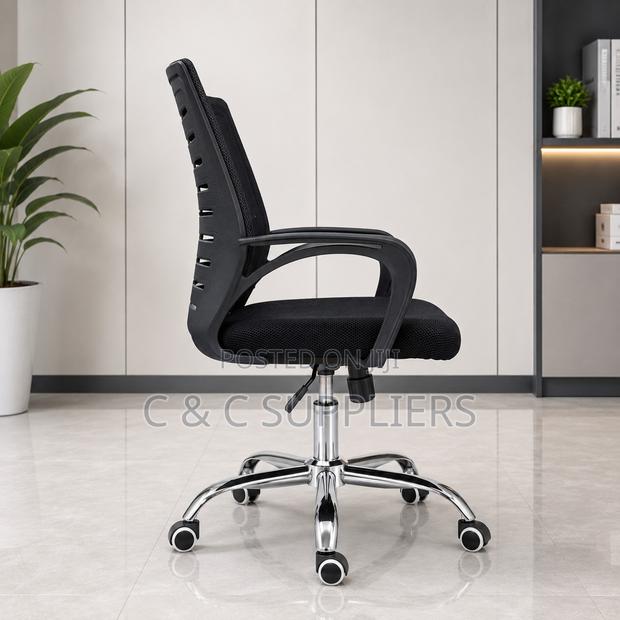 Swivel Mesh Ergonomic Home Chair - thumbnail 5