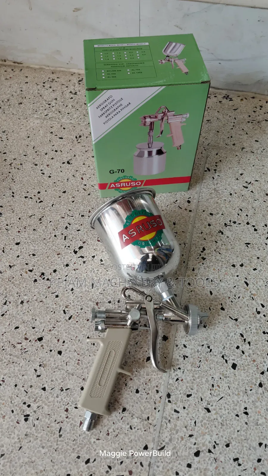Metallic Sprayer Gun/Pneumatic Spray Gun 1000cc