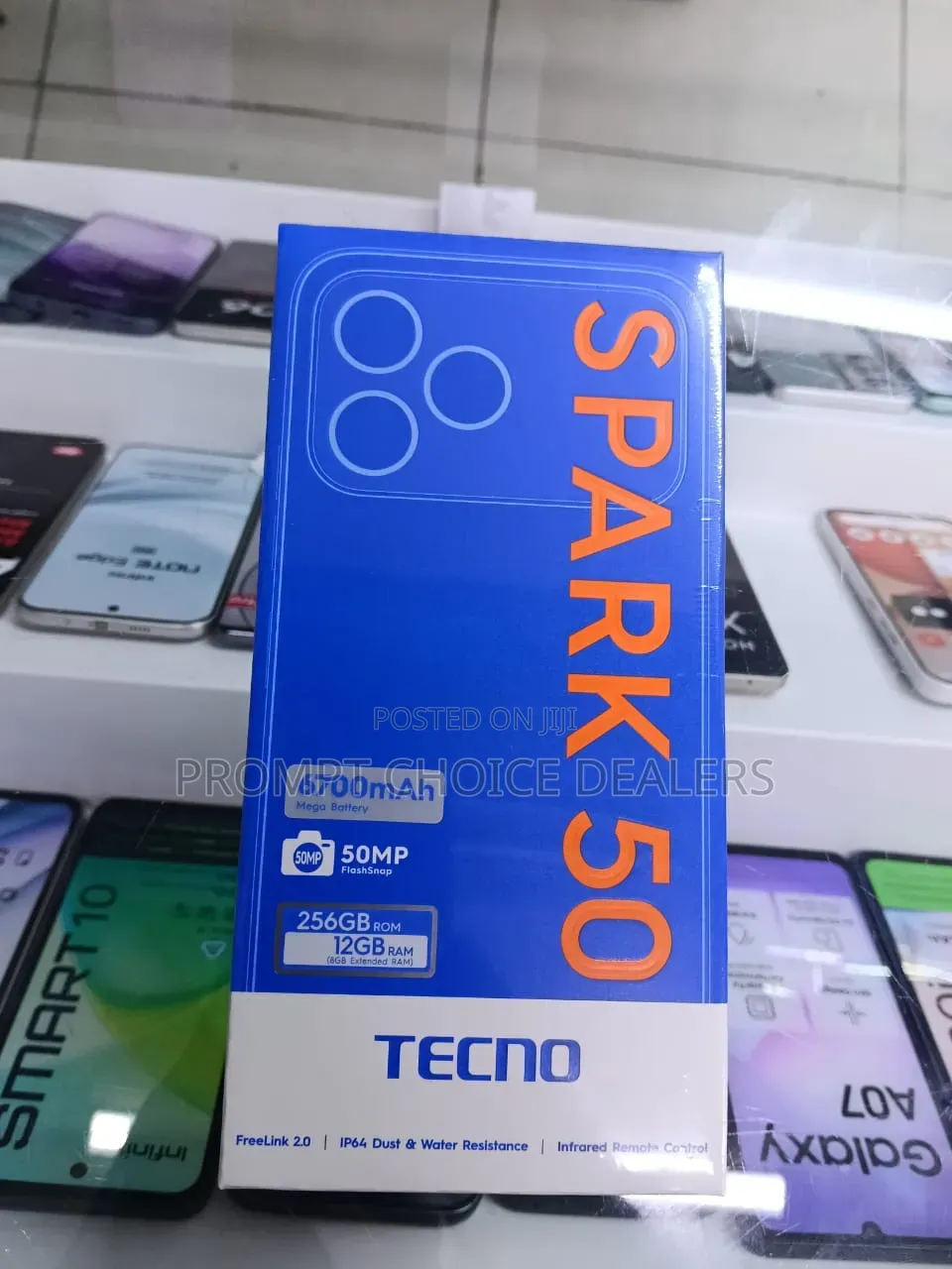 New Tecno Spark 50 128 GB Black
