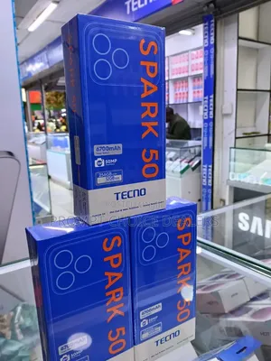 New Tecno Spark 50 128 GB Black