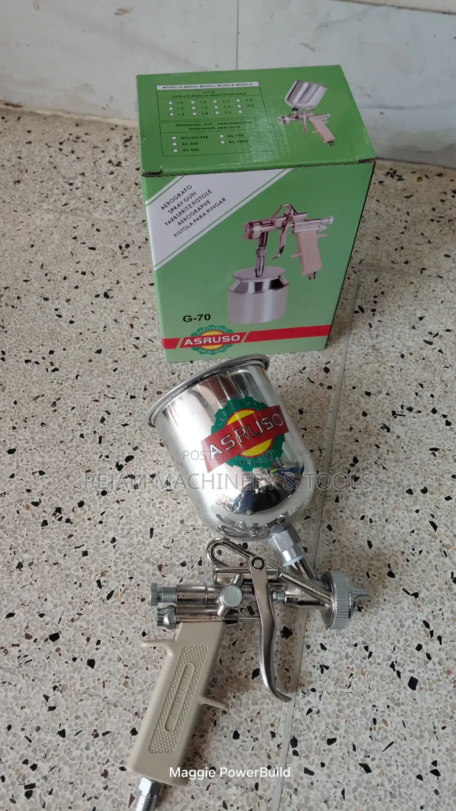 Metallic Sprayer Gun/Pneumatic Spray Gun 1000cc
