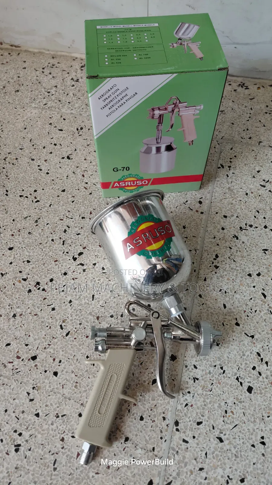 Metallic Sprayer Gun/Pneumatic Spray Gun 1000cc
