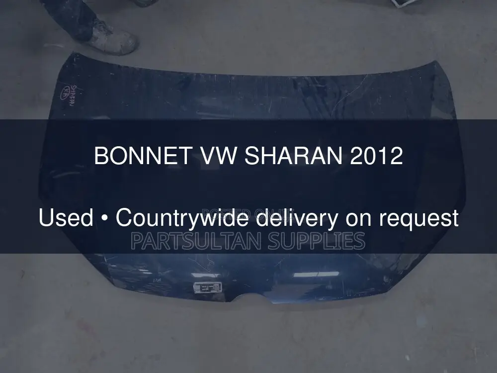 Bonnet Vw Sharan 2012