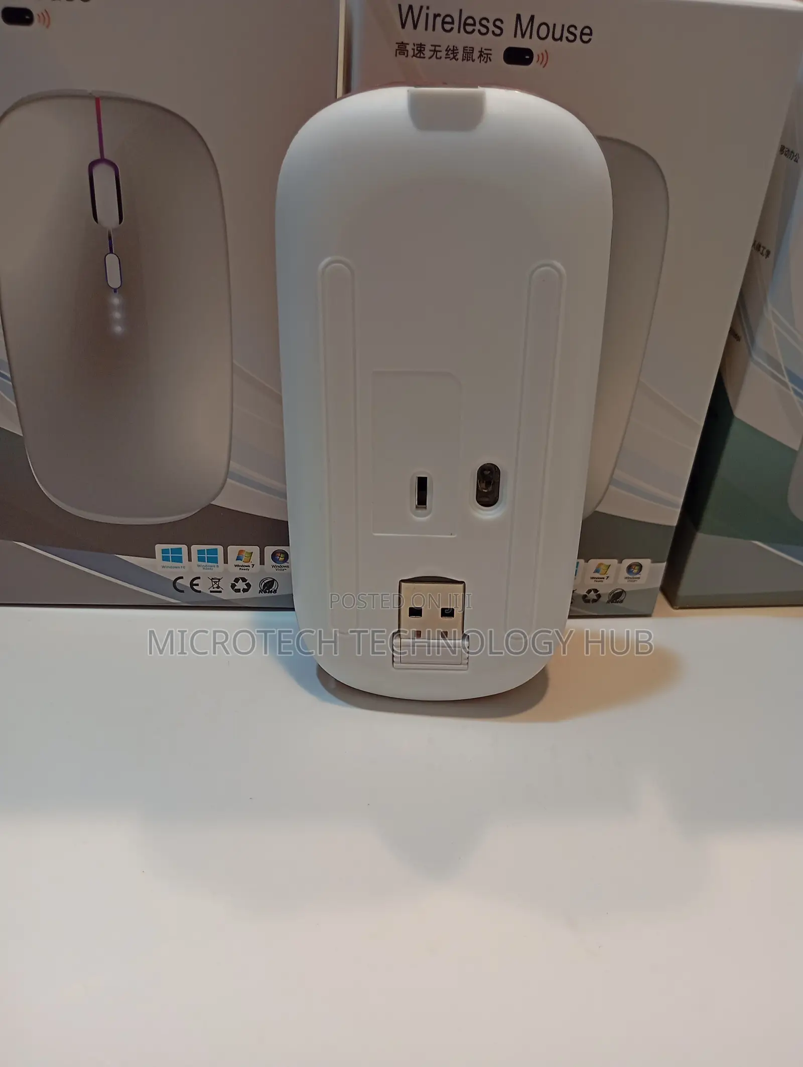 Wireless Rechargeable Bluetooth Mouse