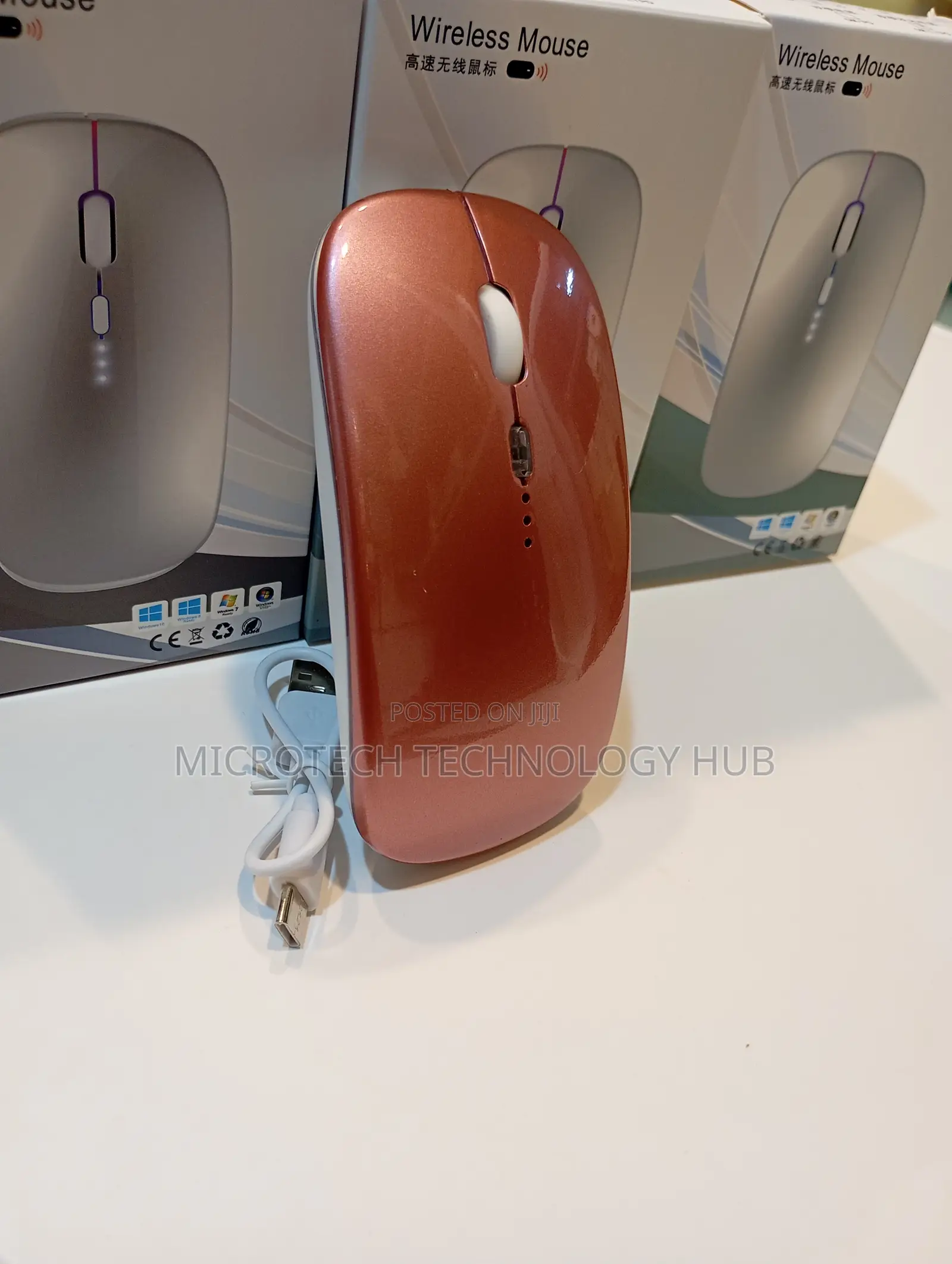 Wireless Rechargeable Bluetooth Mouse