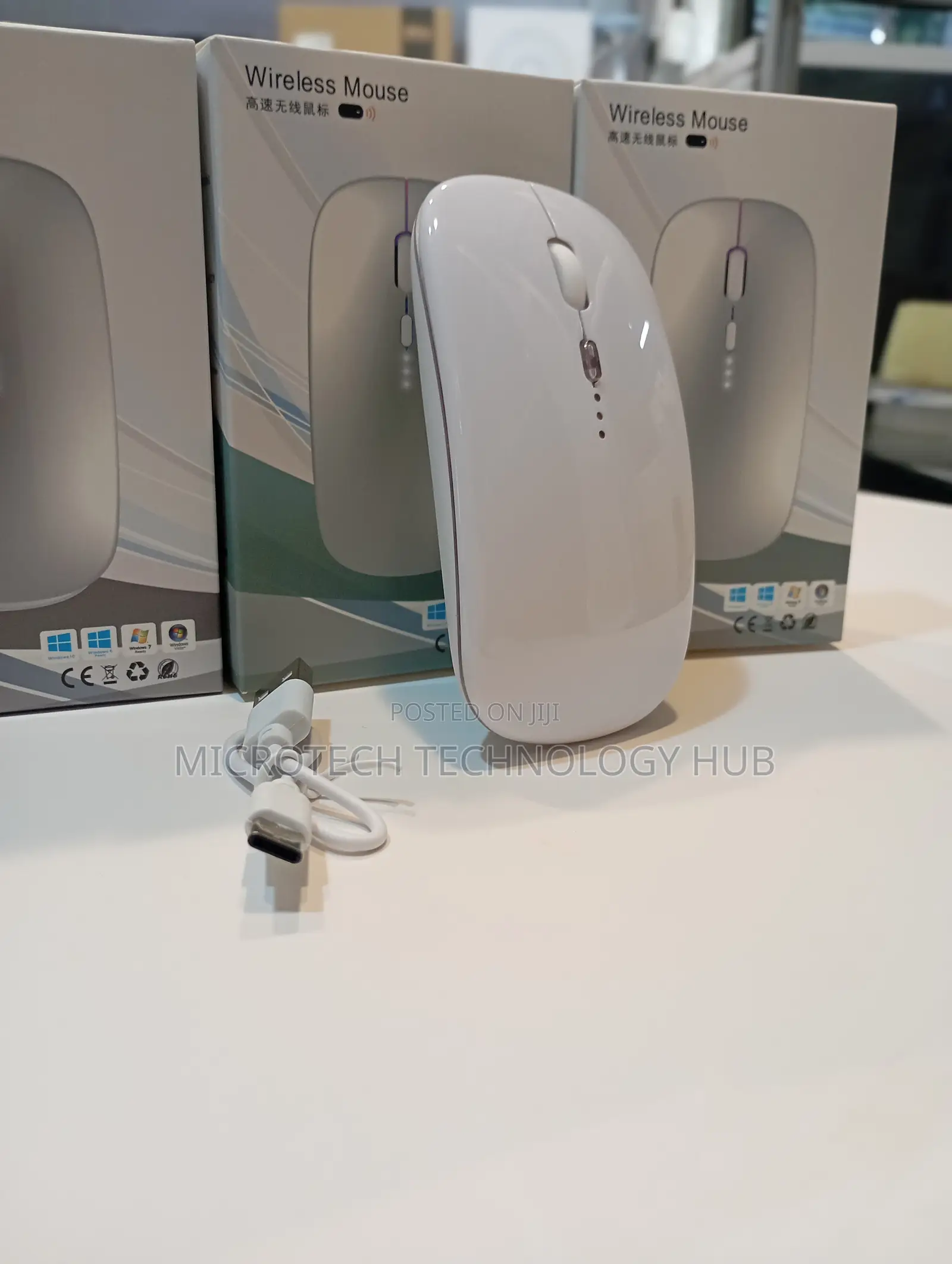 Wireless Rechargeable Bluetooth Mouse