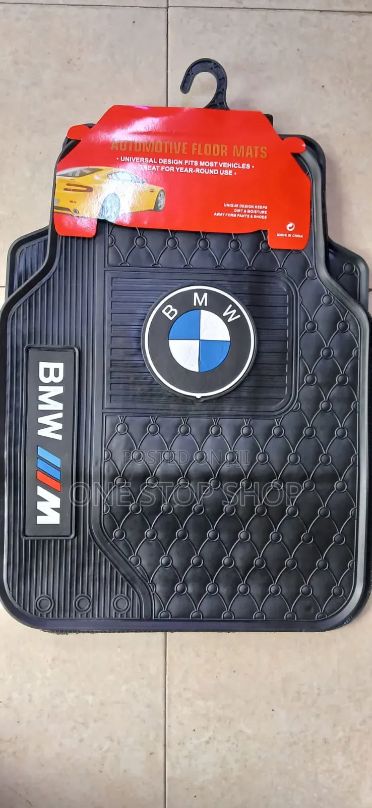 BMW Carpet Interior Branded Dirt Mats
