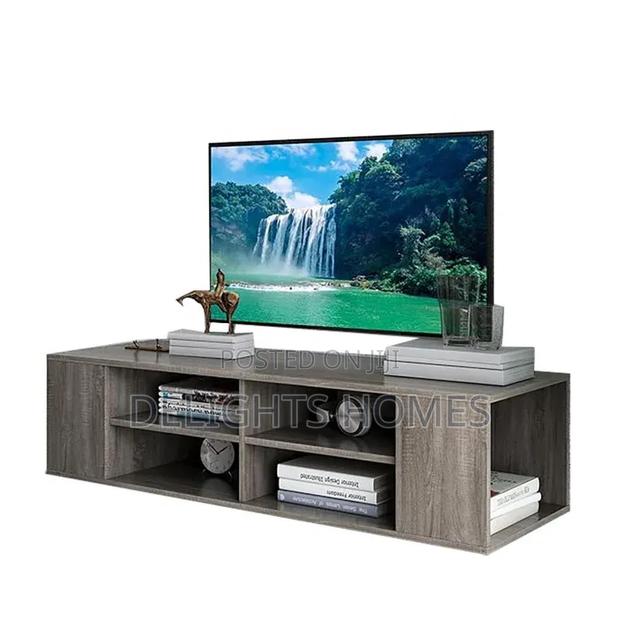 *Pretoria Wooden Modern TV Stand 5FT - thumbnail 2