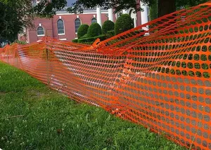 Orange Safety Fence Mesh