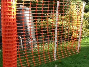 Orange Safety Fence Mesh