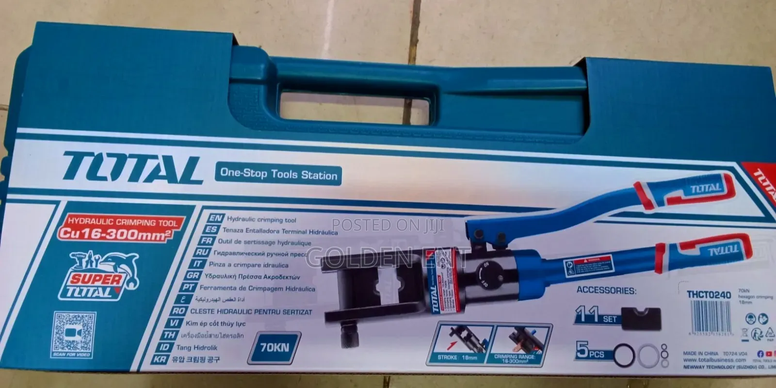 Total 16-300mm Crimping Tool/ Total Crimping Tool