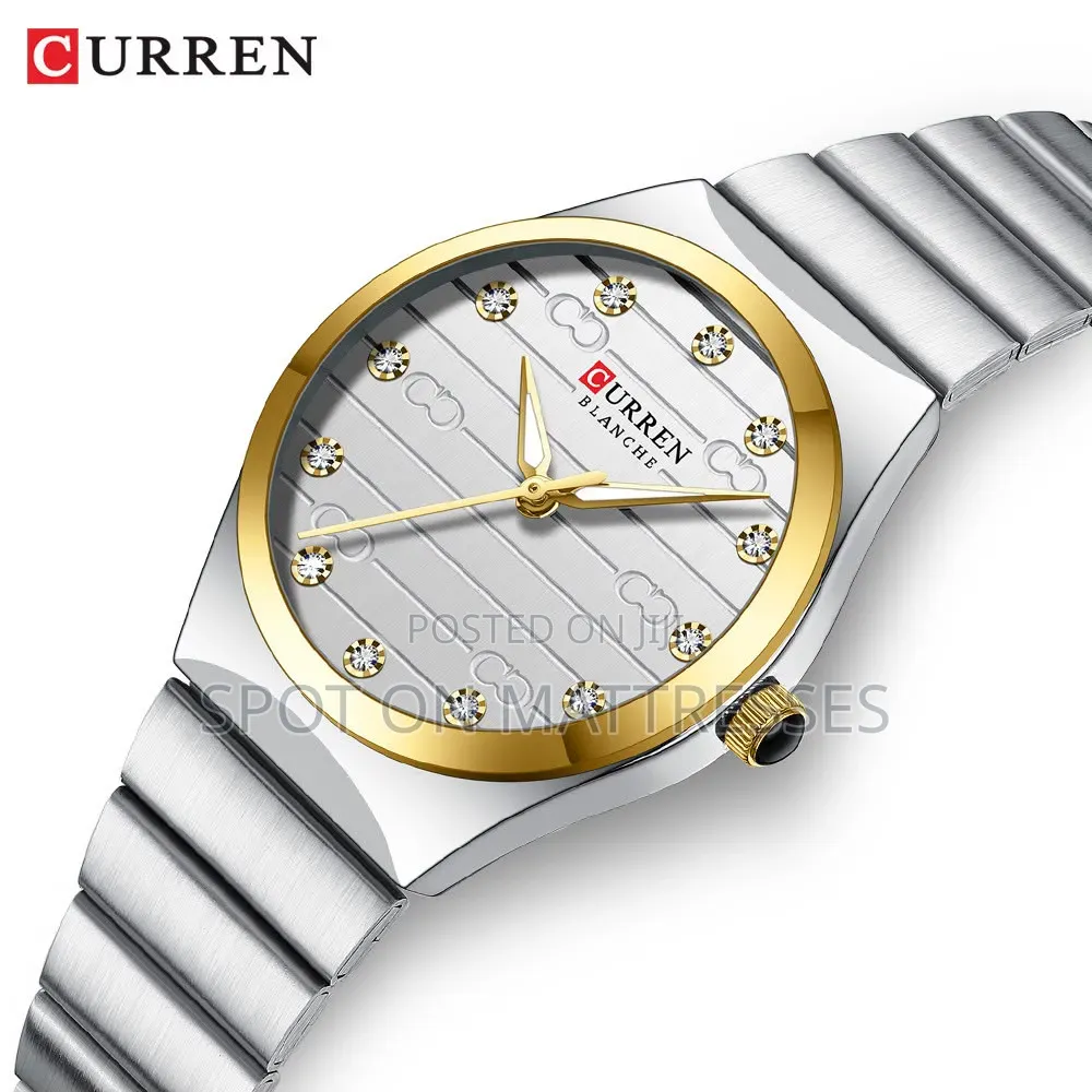 For the Ladies! Curren Watch Available in Gold and Silver.