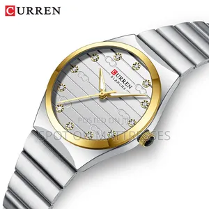 For the Ladies! Curren Watch Available in Gold and Silver.