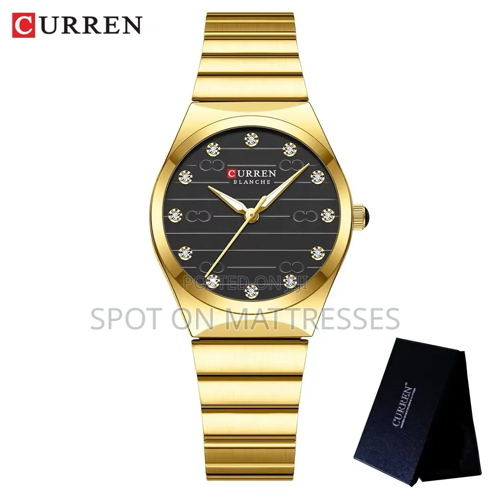 For the Ladies! Curren Watch Available in Gold and Silver.