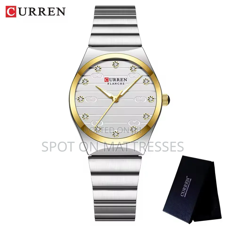 For the Ladies! Curren Watch Available in Gold and Silver.