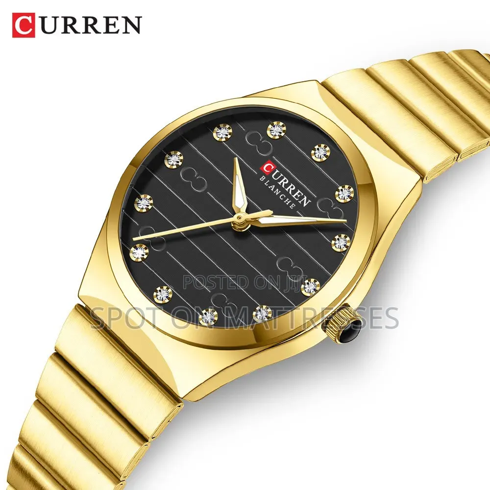 For the Ladies! Curren Watch Available in Gold and Silver.