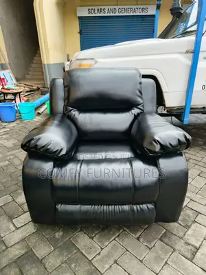 Single Leather Recliner