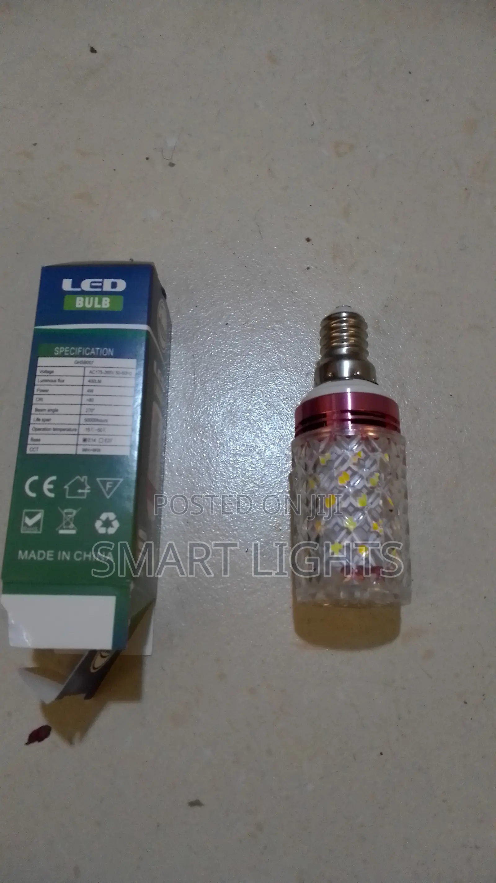 4W E14 LED Corn Bulb-Energy Saving Warm White Light