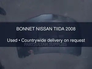 Bonnet Nissan Tiida 2008