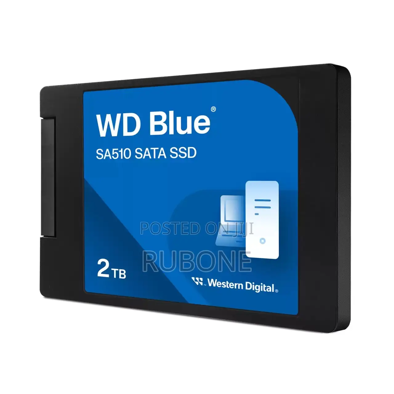 Wd Blue Sa510 Sata SSD 2.5”/7mm Cased - 2tb