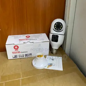 V380 Pro Wireless Dual HD Lens PTZ Bulb Camera With App Control