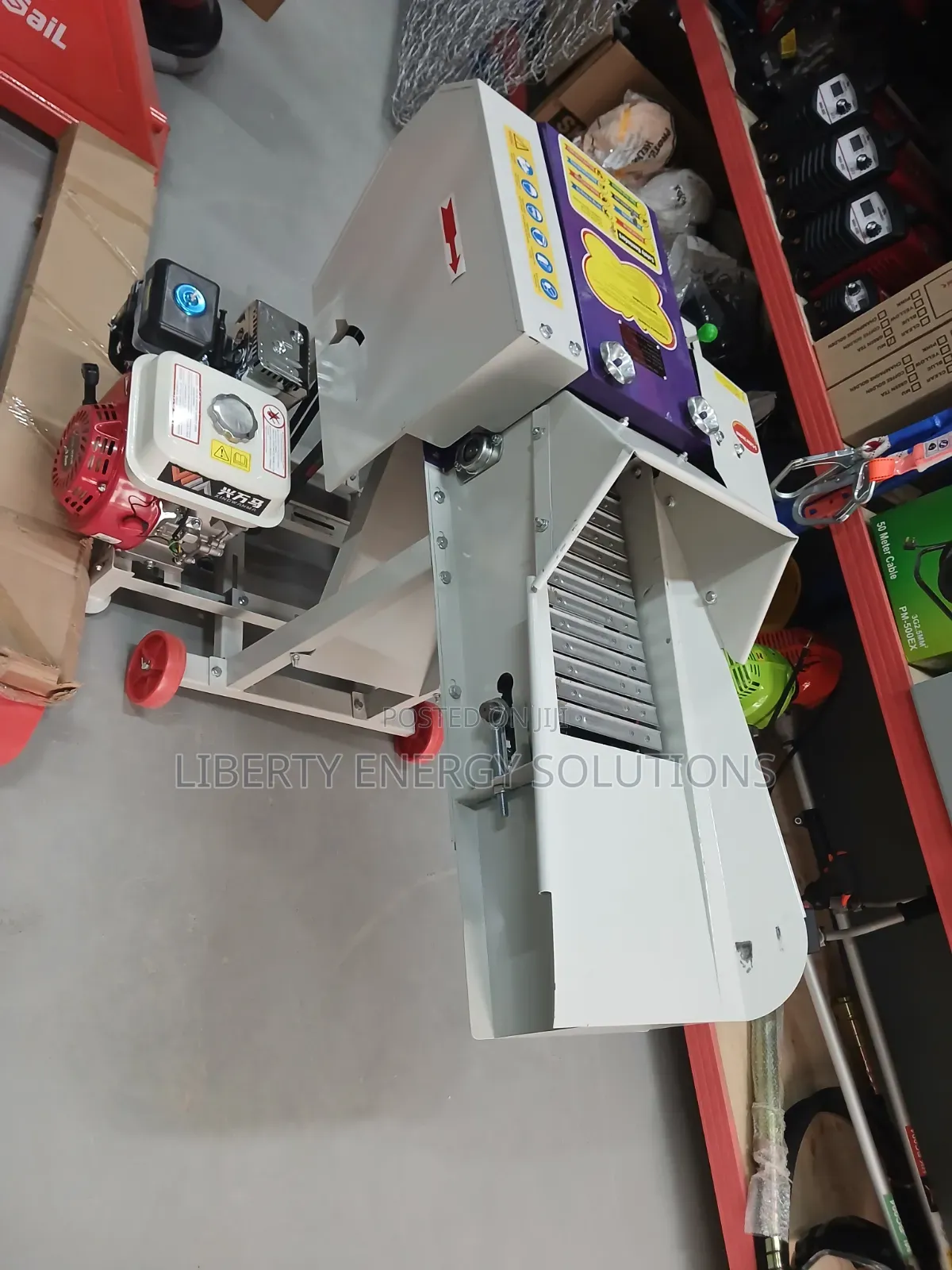 High Speed Chaff Cutter Machine