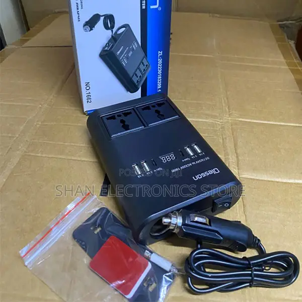 GPS Intelligent Olesson 1663 150w Car Inverter With Charging Fast USB
