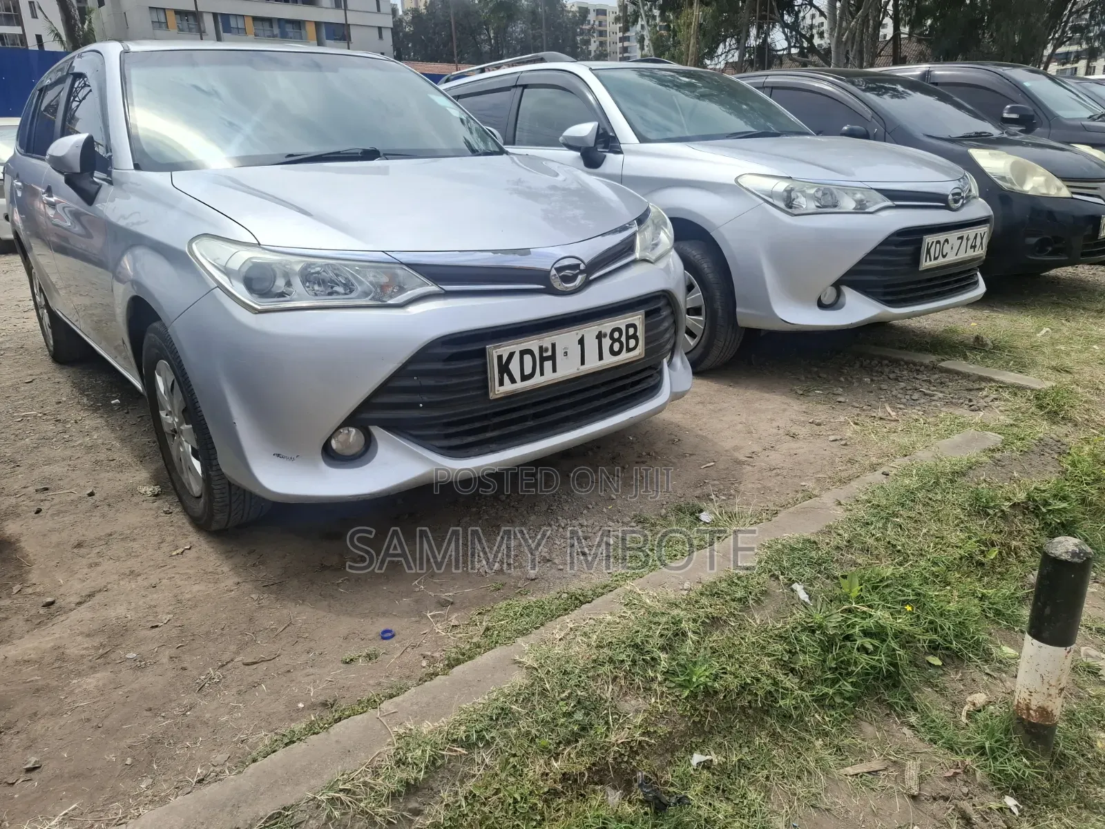 Toyota Corolla Fielder 2014 Silver