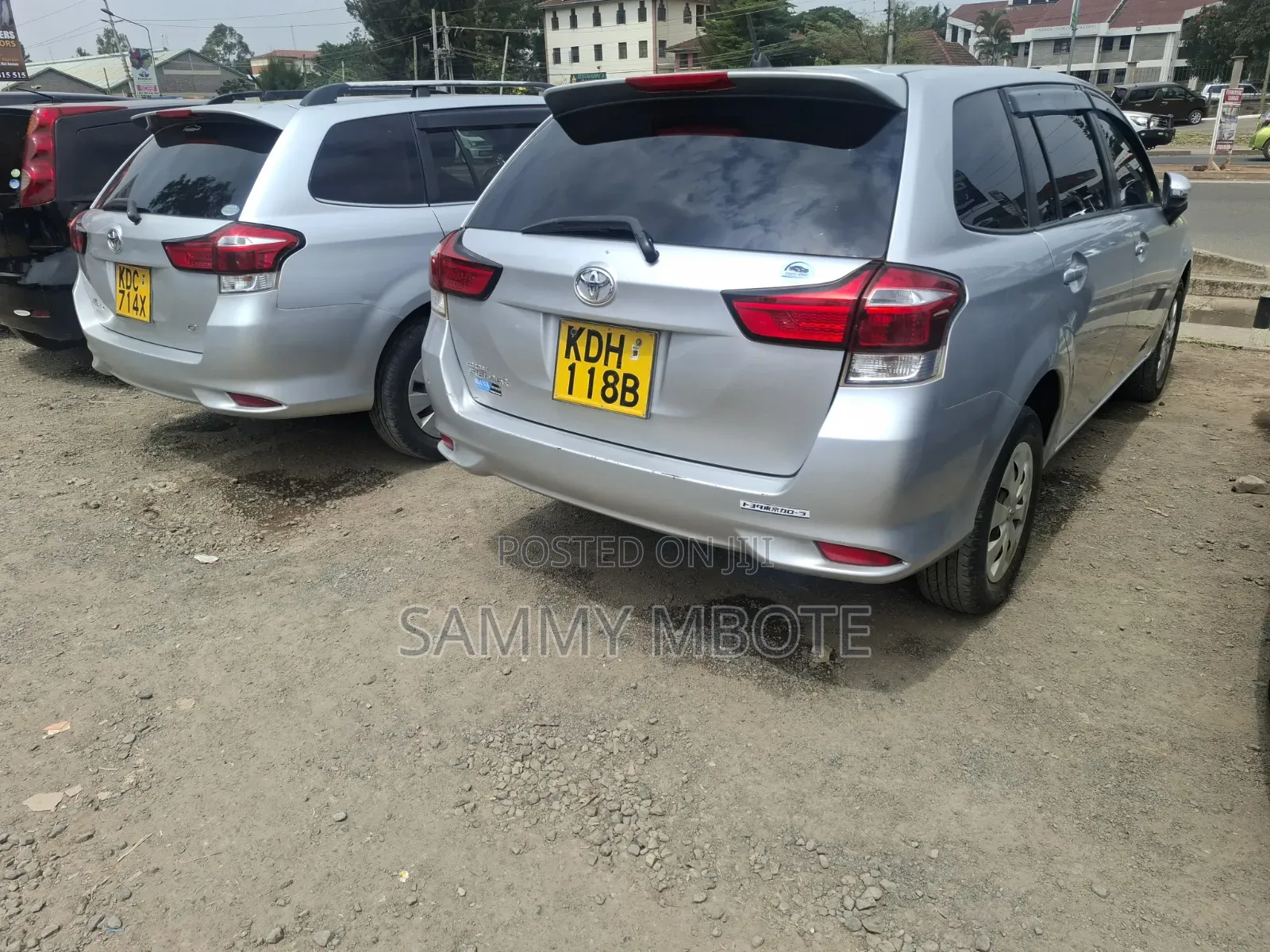Toyota Corolla Fielder 2014 Silver