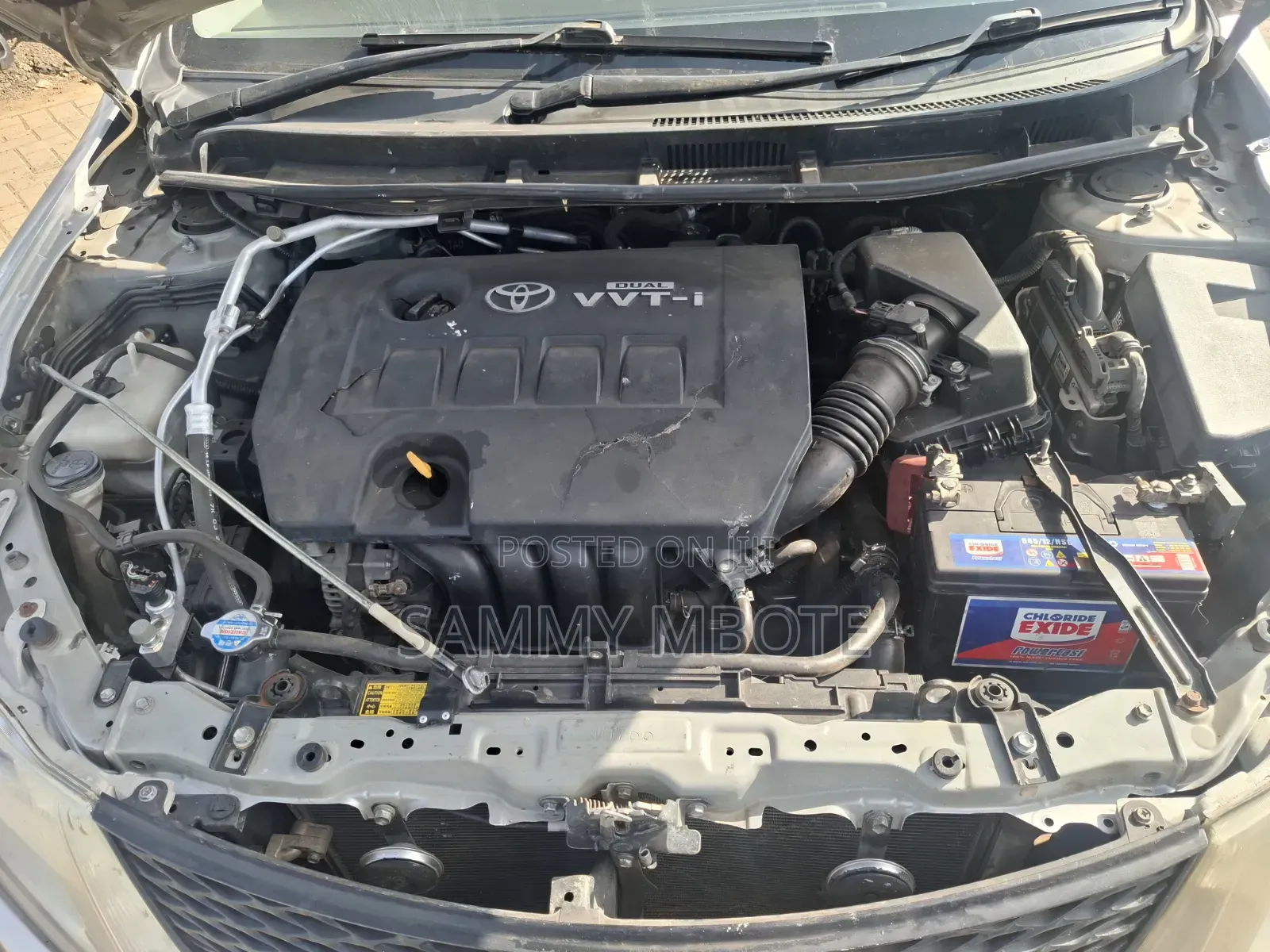 Toyota Corolla Fielder 2014 Silver