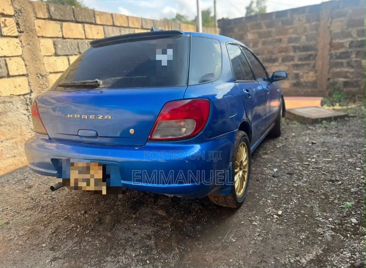 Subaru Impreza 2.0 WRX STi 2002 Blue