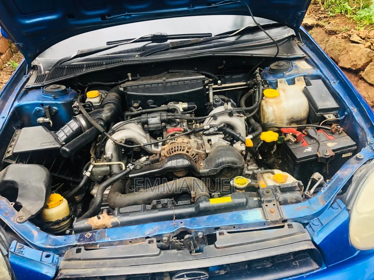 Subaru Impreza 2.0 WRX STi 2002 Blue