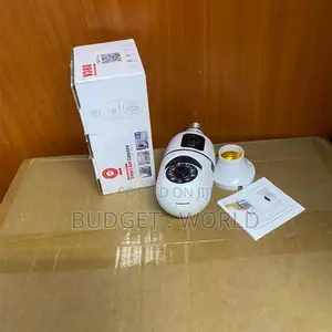 V380 Pro Dual Lens Home Surveillance Camera With 360° Rotation