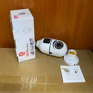 V380 Pro Intelligent Dual Camera Bulb CCTV for Indoor Monitoring