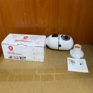 V380 Pro Wireless Dual Lens CCTV Bulb Camera With Two-Way Talk