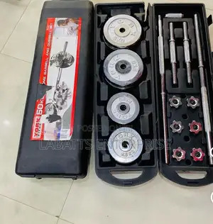 50KG Chrome Dumbbell Set