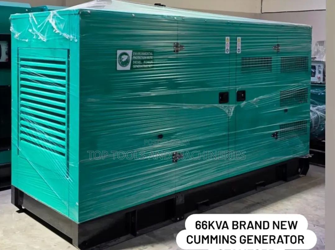66kva Cummins 3phase Silent Diesel Generator With Stamford Alternator