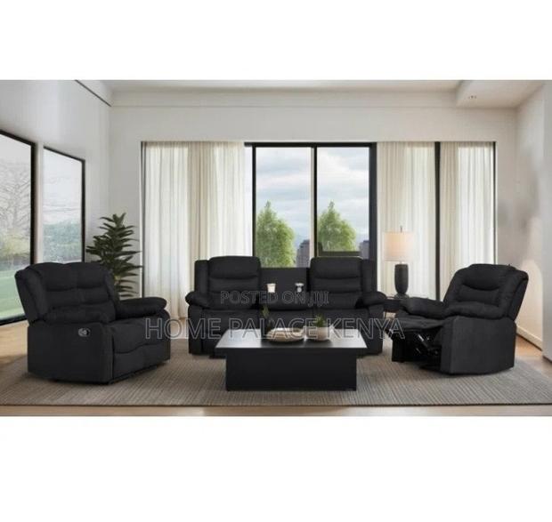 Home Sofa: 6 Person High Grade Recliner Sofa - thumbnail 4