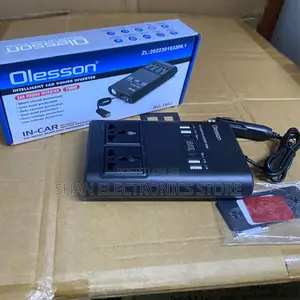 Lightweight Portable Olesson 1662 Car Power Inverter150w Power Socket