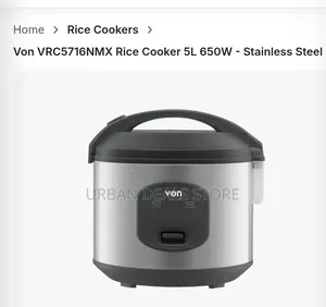 VON 5-Litre Electric Rice Cooker