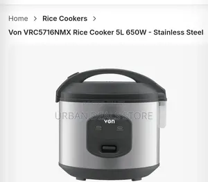 VON 5-Litre Electric Rice Cooker