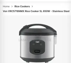 VON 5-Litre Electric Rice Cooker