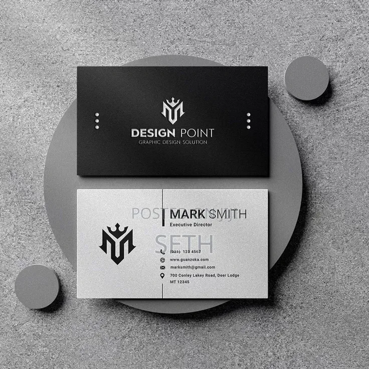 100 Business Cards Printing - Double-Sided