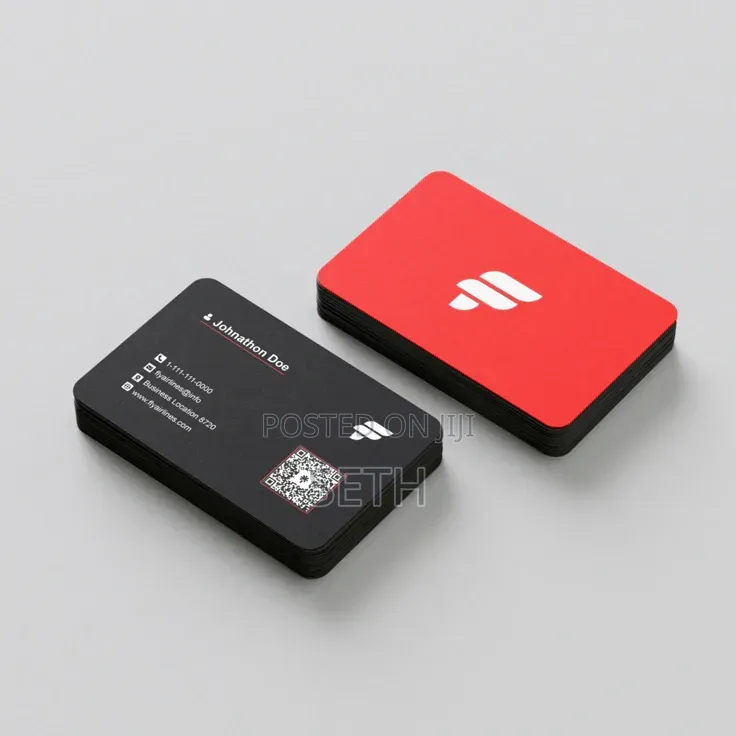 100 Business Cards Printing - Double-Sided
