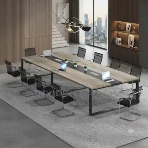Boardroom Table; 2.4 Meter Office Members Boardroom Meeting Table