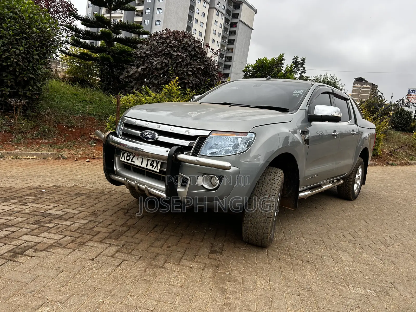 Ford Ranger Wildtrak 2014 Silver