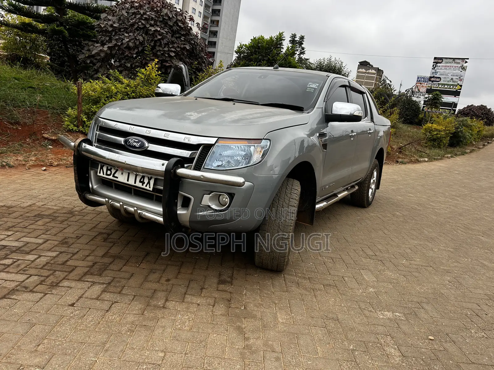 Ford Ranger Wildtrak 2014 Silver